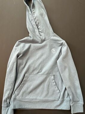 abercrombie kids gray hoodie sweatshirt
